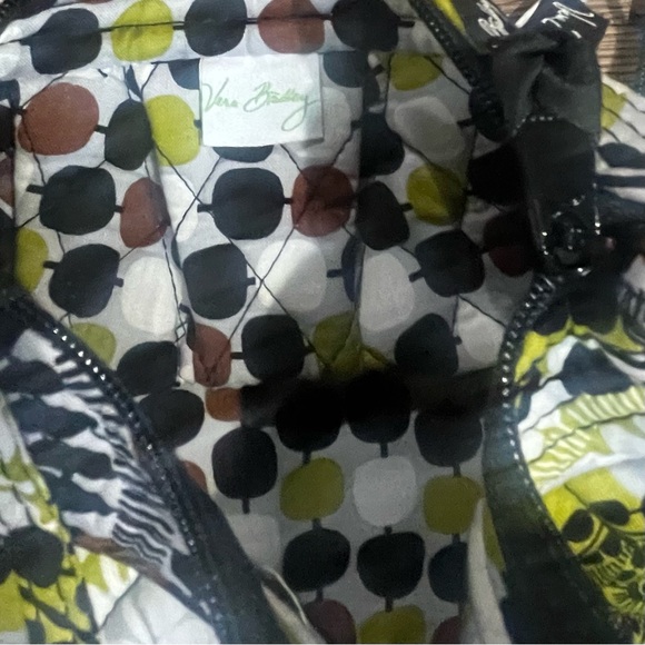 Vera Bradley Cocoa Moss Small Frannie Crossbody Shoulder Bag & Coin Purse NWOT - Picture 4 of 4